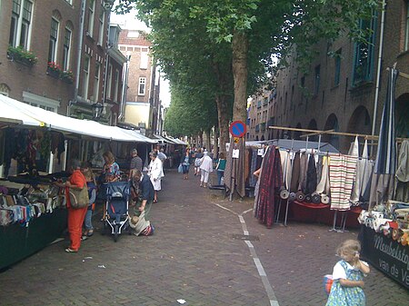 Lapjesmarkt Breedstraat Utrecht