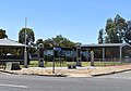 English: War memorial gates in Lascelles, Victoria