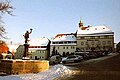 town-square with falconier fountain (Markt mit Falknerbrunnen)