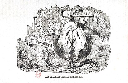 Le Bœuf Gras de 1834, février 1834.