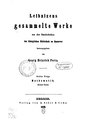 Leibnizens math-ematische Schriften 1