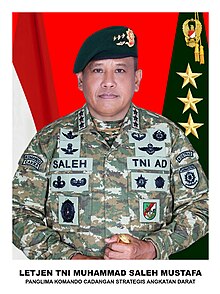 Letnan Jenderal TNI Muhammad Saleh Mustafa, Panglima Komando Cadangan Strategis Angkatan Darat (Pangkostrad).jpg