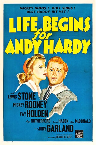 <i>Life Begins for Andy Hardy</i> 1941 film by George B. Seitz