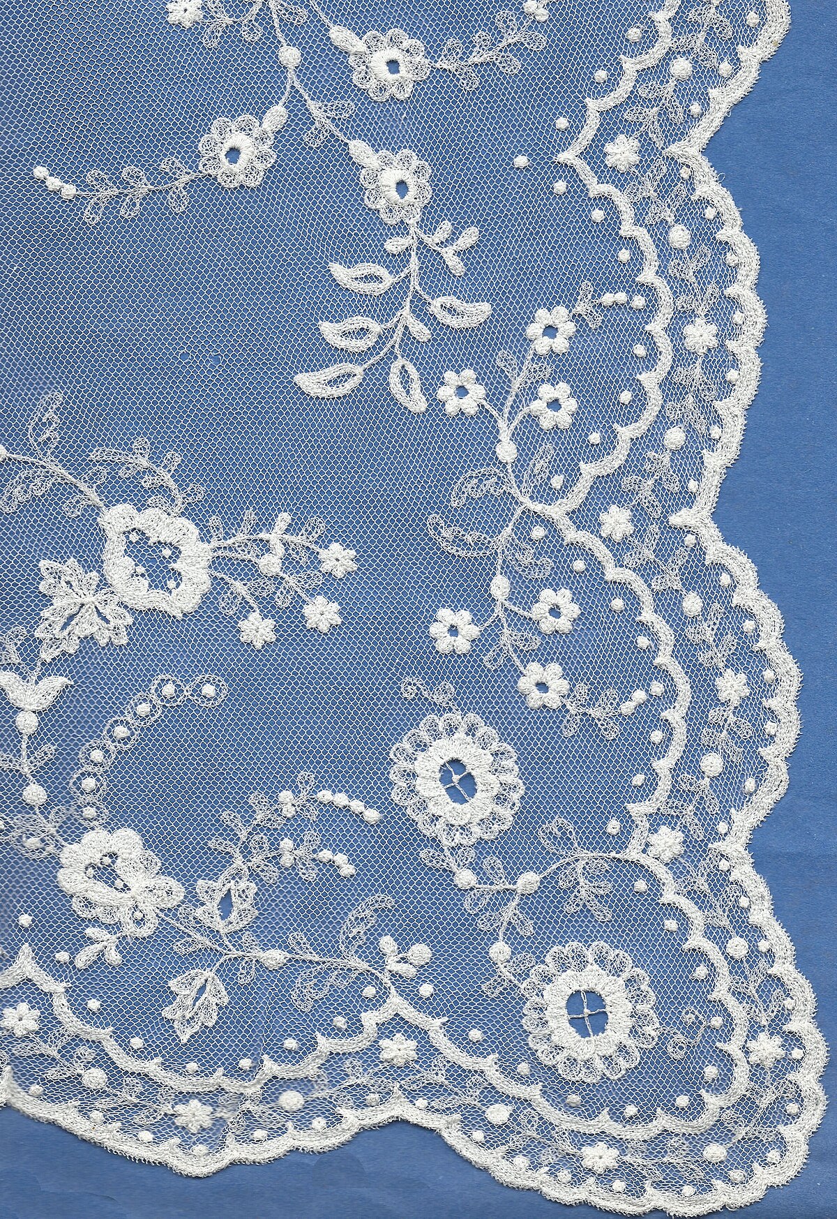 embroidered lace - Wikidata