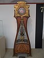 Longcase clock by Viktor Hoser in 1899. - Budapest Museum of Applied Arts.JPG