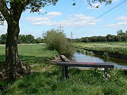 Looking northeast across the Aylestone Meadows. - geograph.org.uk - 441769.jpg