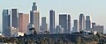 Los Angeles - downtown from Historic LAPD Academy