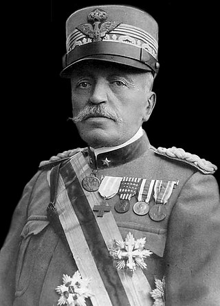 <span class="mw-page-title-main">Luigi Cadorna</span> Italian general and Count