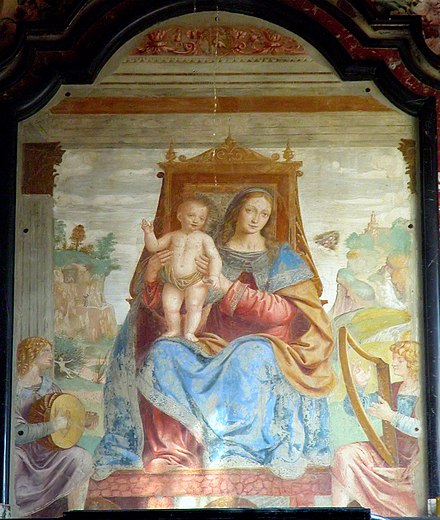 Bernardino Luini's Madonna della Buonanotte.