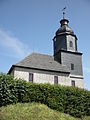 Evangelische Kirche mit Ausstattung, Friedhof, Einfriedung und Gefallenendenkmal