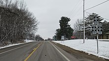 M-34 (Michigan highway) western terminus.jpg