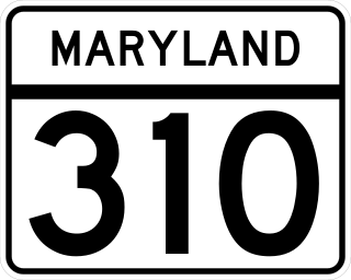 <span class="mw-page-title-main">Maryland Route 310</span>
