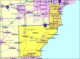 <span class="mw-page-title-main">Michigan's 16th congressional district</span> Former U.S. House district from 1933 to 2003