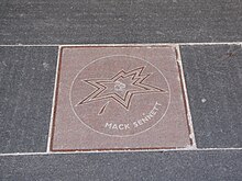 Mack Sennetts Stern auf dem Canada’s Walk of Fame