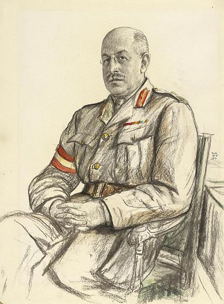 Major General Sir John Philip Du Cane by Francis Dodd