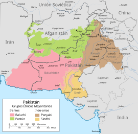 Pakistanin suurimmat etniset ryhmät vuonna 1980-en.svg