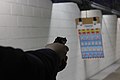 Man Aiming Snub Nosed Revolver at The Range 702.jpg