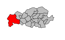 Cantone di Sains-en-Gohelle – Mappa