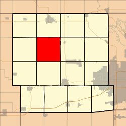 Map highlighting Washington Township, Dallas County, Iowa.svg