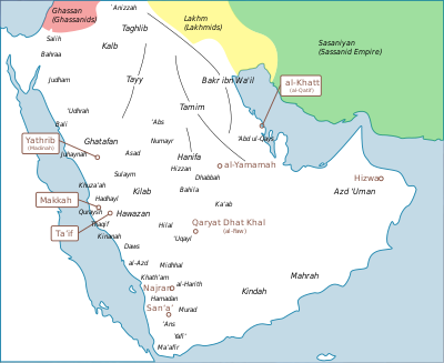 What countries make up the Arabian peninsula?