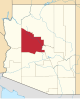 Map of Arizona highlighting Yavapai County.svg