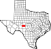 Map of Texas highlighting Schleicher County.svg