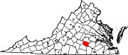 Map of Virginia highlighting Nottoway County Map of Virginia highlighting Nottoway County.svg
