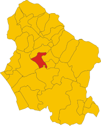 Vergemoli - Mapa