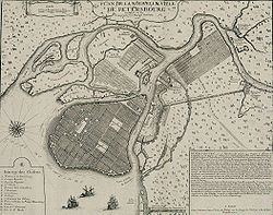 La mappa del 1717 di Nicholas de Fer