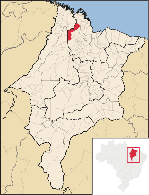 Localização de Santa Helena