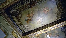 Οροφή στο Παλάτσο Κίτζι στη Ρώμη, έργο του Μανγκλάρ