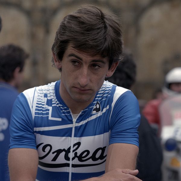 Marino Lejarreta, the race's first, and most successful champion.