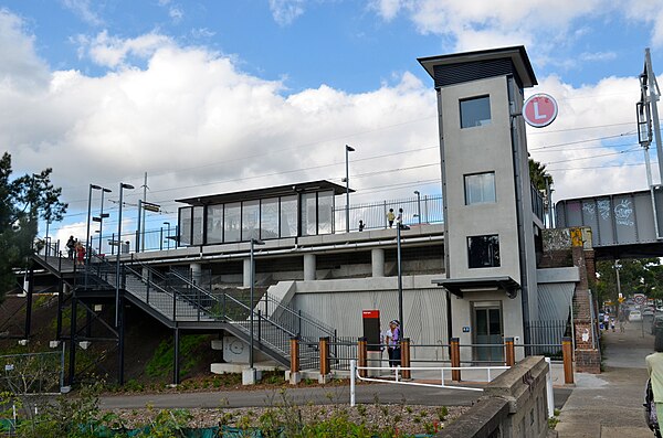 Marion station on the Inner West Light Rail