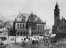 Bremer Marktplatz 1859