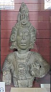 Sala 1 - Statua del dio Maya del mais proveniente da Copán, Honduras, 600-800 d.C