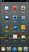 Handset UX from MeeGo 1.1 "Day 1" Meego-handset-launcher.png