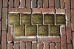 Stolpersteine voor de familie Levie in Meppel, 11 oktober 2012