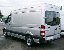 Mercedes-Benz Sprinter rear view Mercedes Sprinter2 rear 20080102.jpg