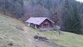 Almhütte der Mitterhüttenalm