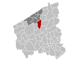 Ichtegem – Mappa