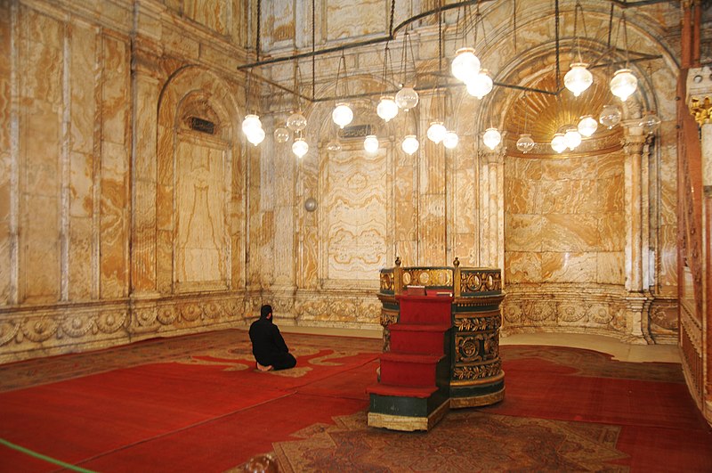 File:Mohammed Ali mosque, Alabaster walls, Cairo, Egypt - panoramio.jpg