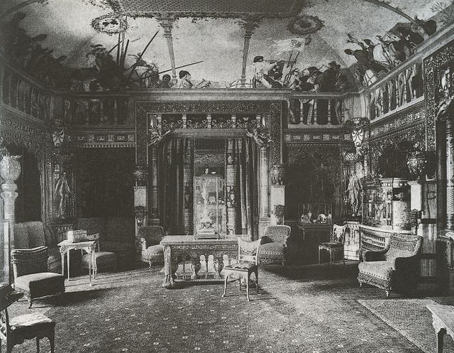 "Mr. William H. Vanderbilt's Drawing-Room," (1882).