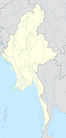 Location map Mianmaras