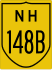 National Highway 148B marker