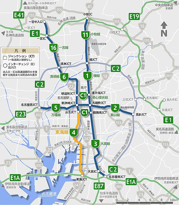 Route 4 Nagoya Expressway Wikiwand