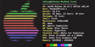 <span class="mw-page-title-main">Neofetch</span> System information shell tool