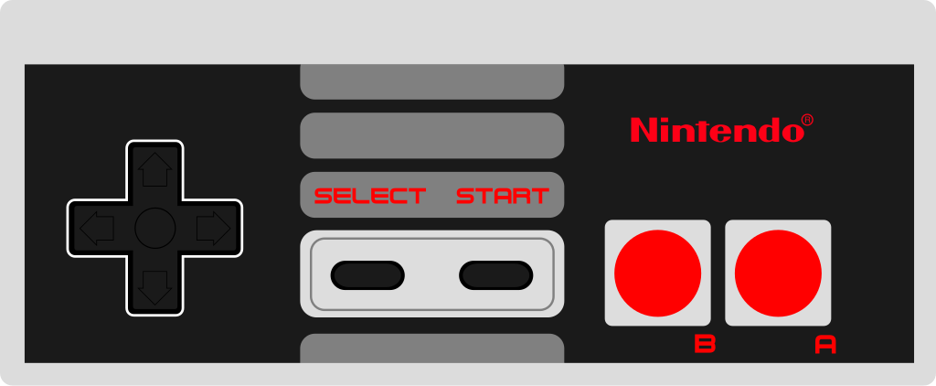 Download File:Nes controller.svg - Wikimedia Commons