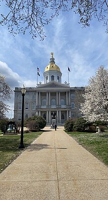 The New Hampshire State House in Concord New Hampshire State House 2021.jpg