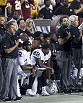 Thumbnail for U.S. national anthem kneeling protests