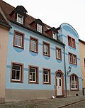 Residential building in closed development